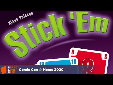 Stick 'Em — game preview at Comic Con@Home 2020