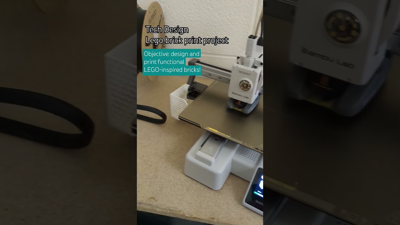 Can we print LEGO on an A1 Mini? | Tech Design x FRC 9062 collab