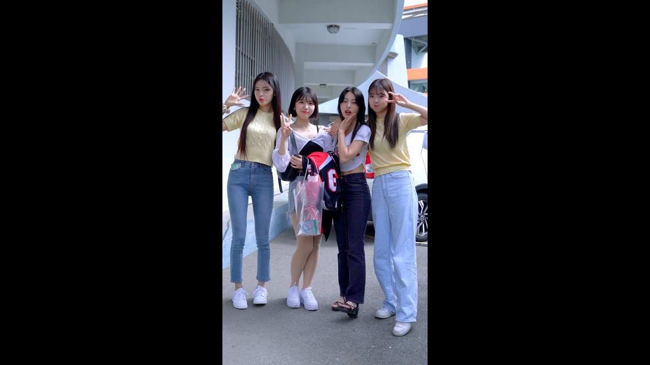 유수아,박신비,염세빈,유세빈 치어리더 - '흰자2 노른자2 출근완료'
