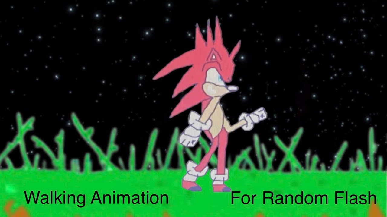 The Ending Credit Scene For Random Flash - Walking Animation - YouTube
