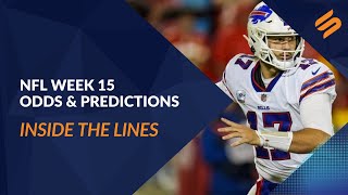 NFL Week 15 Odds, Prediction (Saturday Games) [Inside the Lines]