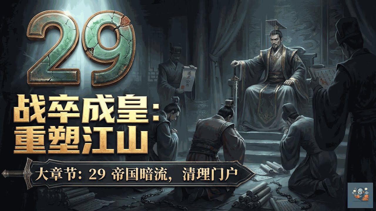 堡垒往往从内部塌陷！他亲手处决了自己的开国功臣，只为那一句诺言！战卒成皇：重塑江山 第29大章 帝国暗流，清理门户 #反腐 #政治清理 #张风 #权力牢笼