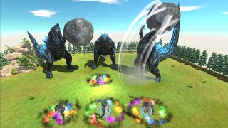 Random Evolution Units Against Godzilla Earth  Animal Revolt Battle Simulator