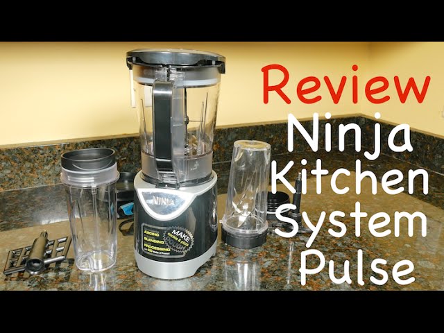 Ninja Kitchen System Pulse 48oz Blender w/ Slicer&Shredder 