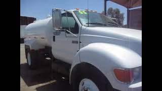 2005 Ford F-750 Water Truck