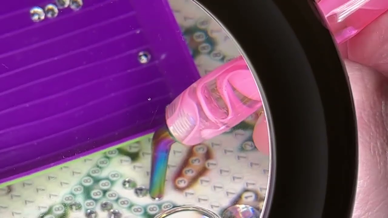 A short Video of How I do My Diamond Art Projects, Whispered ASMR style, lo/fi