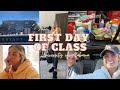 FIRST DAY OF CLASS @ The University of Alabama | classes, running errands &amp; preparing for school