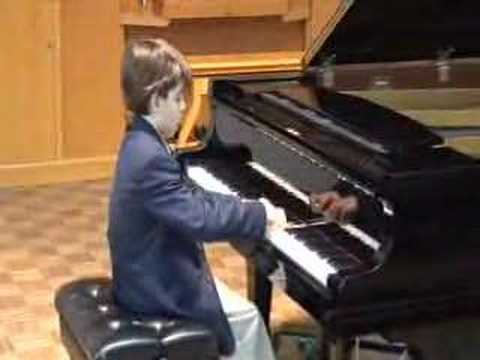 Jeffery age 10 Beethoven Sonata in G Maj. Op. 49 #2