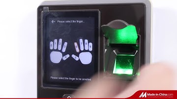 F04 Simple Biometric Finger Print Access Control System Supports Usb Flash Drive
