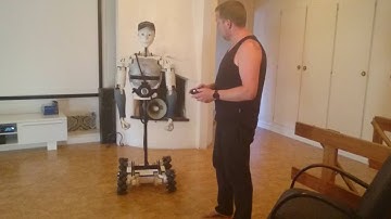 Robyn Inmoov controlled by a Xbox one wireless controller