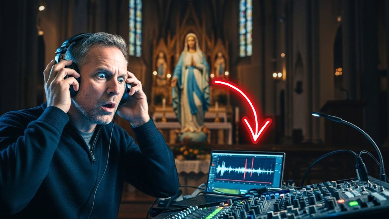 😱 Técnico de som EVANGÉLICO grava algo estranho na MISSA.. e nunca mais foi o mesmo!