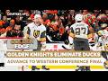 Golden Knights Eliminate Ducks, Advance to Western Conference Final