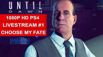 Until Dawn Gameplay Walkthrough Part 1 (Viewers Decide My Choices) [1080p HD PS4]