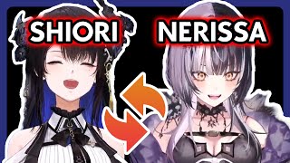 Nerissa and Shiori unhinged when switch body 【HOLOLIVE EN】