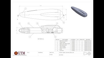 Assembly Drawing of Correction Tape