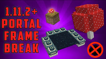 Minecraft 1.11/1.12 Break the End Portal Frames - [No Dragon Egg!] [Simple]