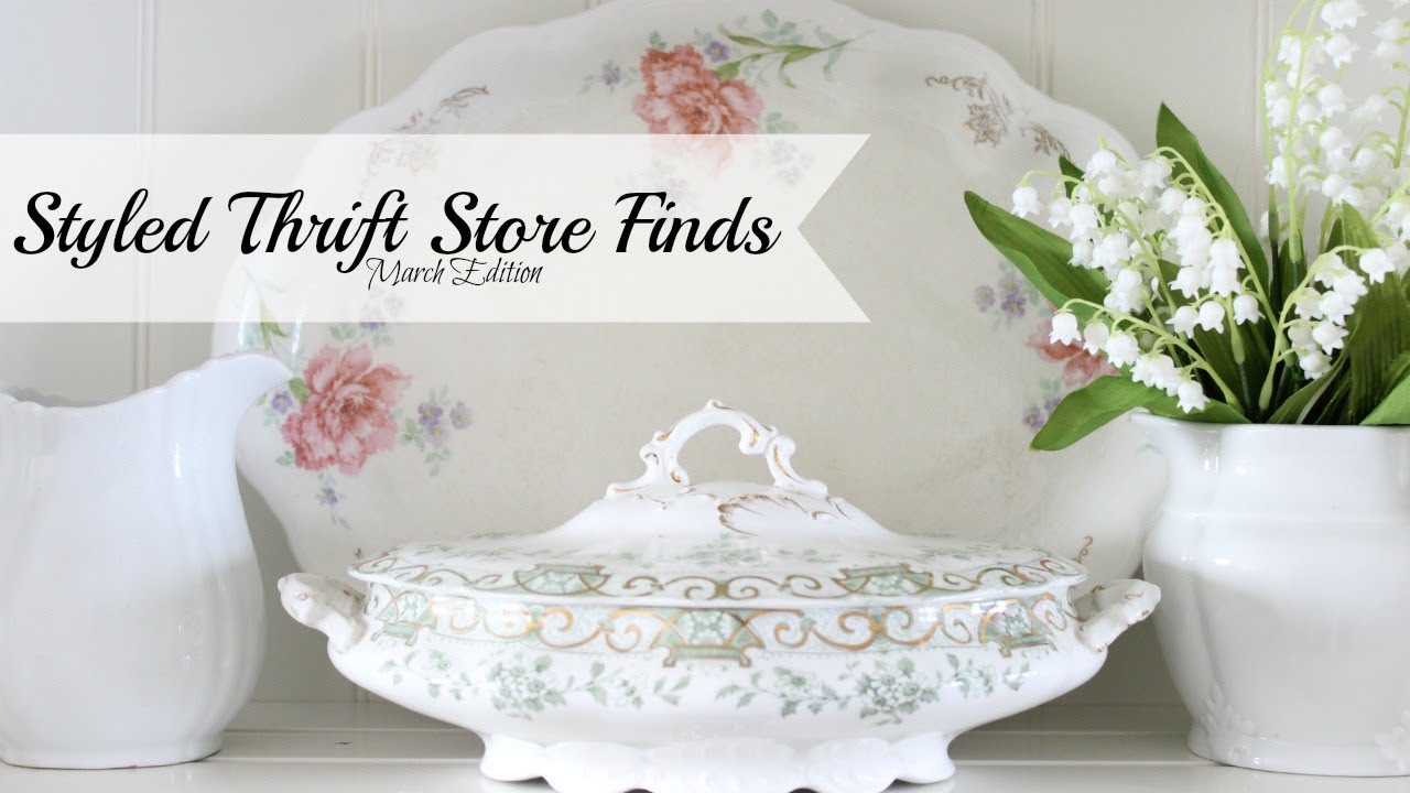 Styled Thrift Store Finds | March Edition