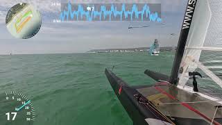 A-Class Capsize Foiling!