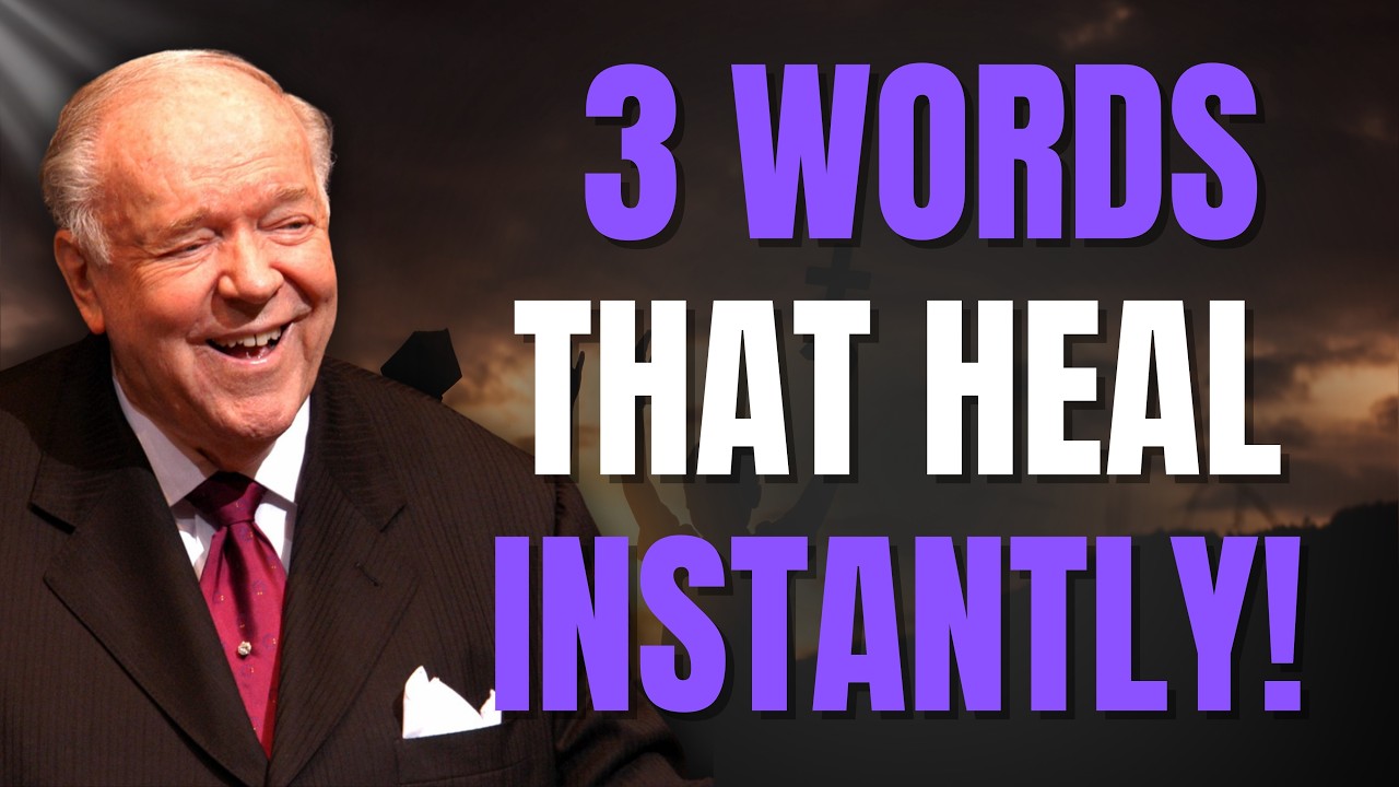 Jesus Gave 3 WORDS That Change Everything: I RECEIVE HEALING (Kenneth E. Hagin)