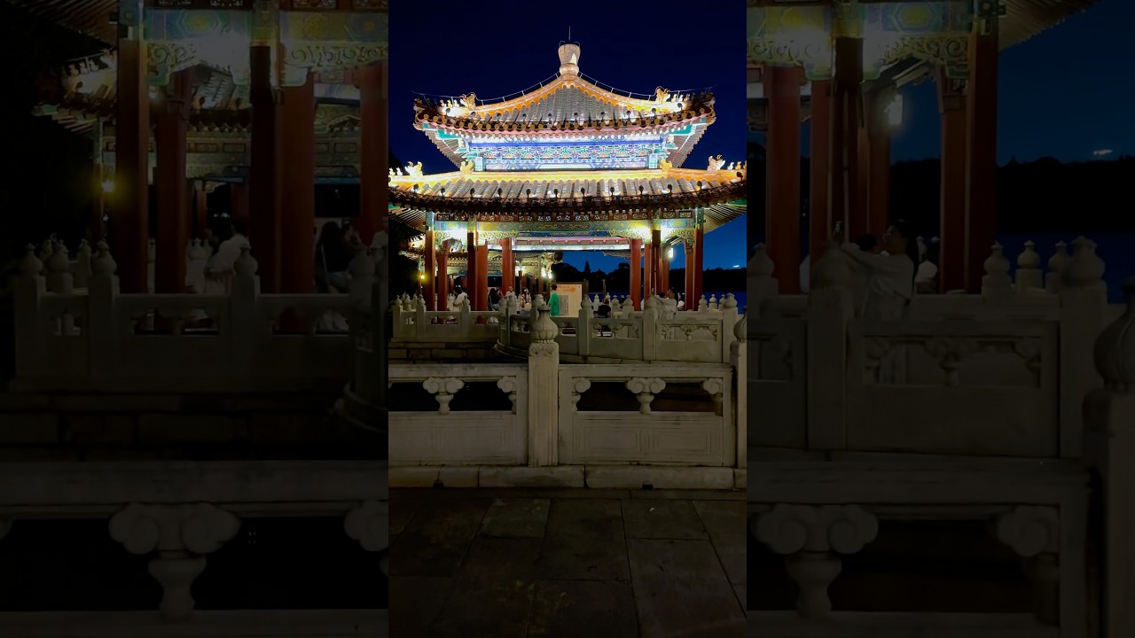 The Five Dragon Pavilions in Beihai Park #beijing #travel