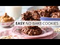 No-Bake Peanut Butter Chocolate Oatmeal Cookies | Ready in 30 Minutes