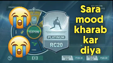 6th platinum player of this offer | Sara mood kharab kar diya!!! 😭 | RC20
