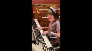 6-YEAR-OLD Miles produces song at Electric Lady Studios!  Plays all 5 instruments “Easy” (Mac Ayres)