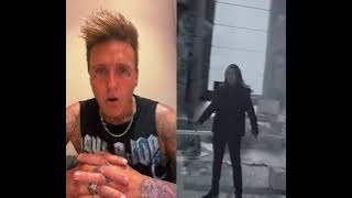 Jacoby Shaddix reaction on Falling In Reverse 'Last Resort (Reimagined)' on Twitter 6/28/23