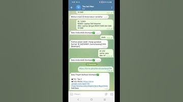 Input dari google form notif lewat telegram