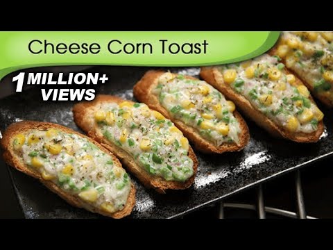 cheese-corn-toast-|-quick-easy-to-make-kids-snacks-/-party-appetizer-recipe-by-ruchi-bharani