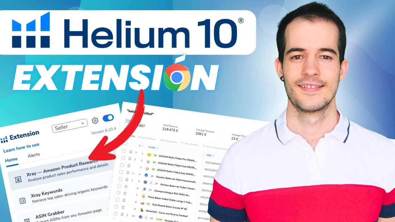 Aprende a Usar la Extensión de Helium 10 (Paso a Paso y en Español ...