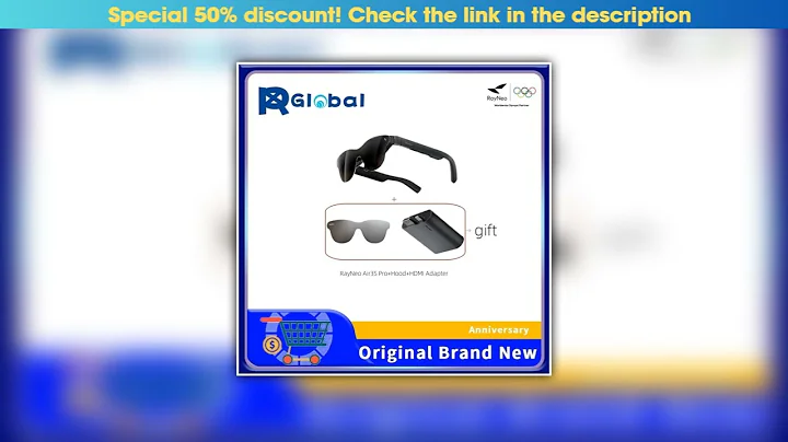 First Look RayNeo Air 3S Pro smart AR glasses, equivalent to 4 meters 135 inches, 3D surround sound