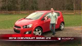 Chevrolet Sonic LTZ 2012 Test Drive & Car Review with Ross Rapoport by RoadflyTV