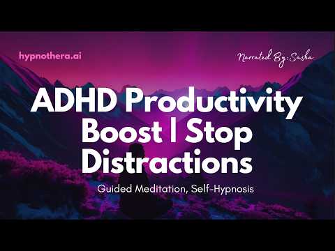 Deep Focus Mountain Meditation | ADHD Productivity Boost | Stop Distractions