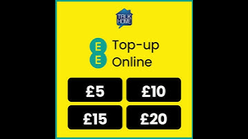 Top-up your EE Mobile Number Online - Talk Home App #mobiletopup #recharge #eetopup