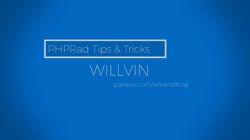 PHPRad Tips and Tricks 6: How to use the Page Events properly - Part 1