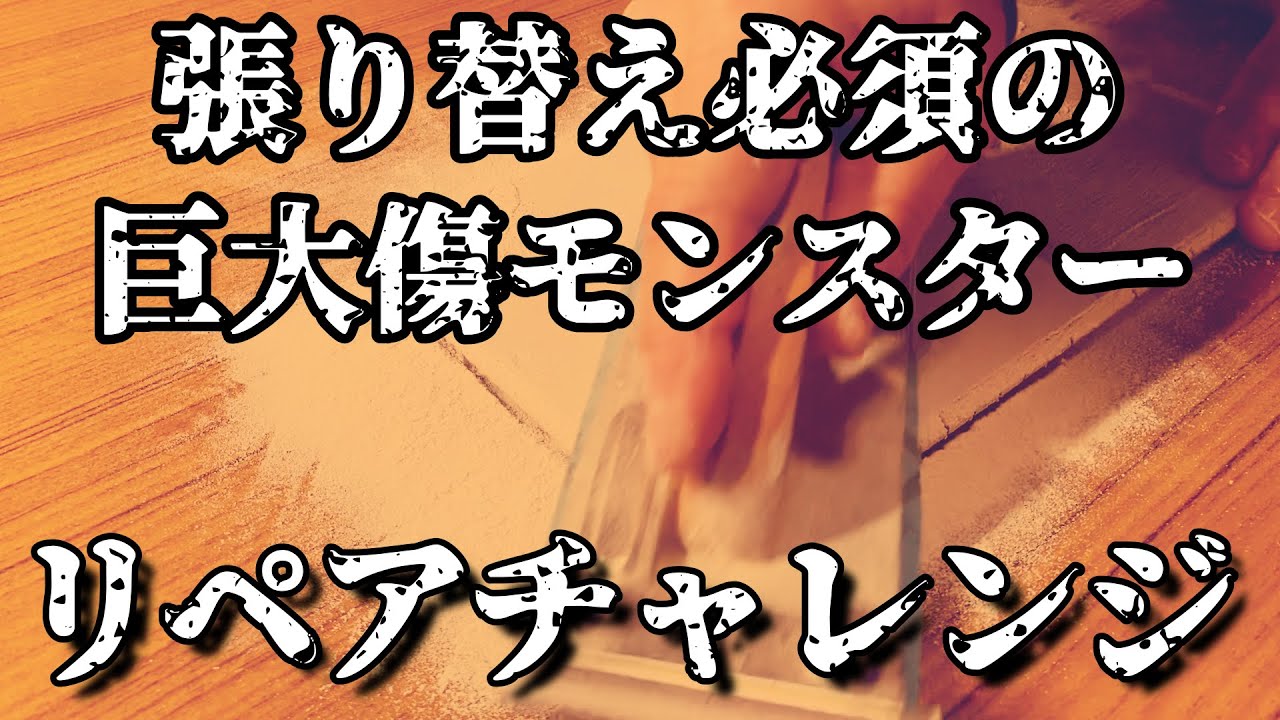 Проблема ремонта довольно большой царапины на уровне замены