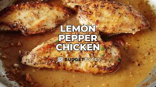 Lemon Pepper Chicken Recipe