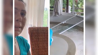 Alejandra Guzmán muestra daños en su casa por temblor en México