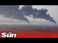 Smoke rises from Russian oil depot after 'Ukrainian strikes'