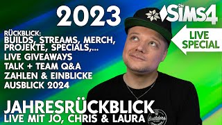 LIVE SimFans.de Community Jahresrückblick 2023 - Builds, Projekte, Giveaways, Talk, Ausblick 2024