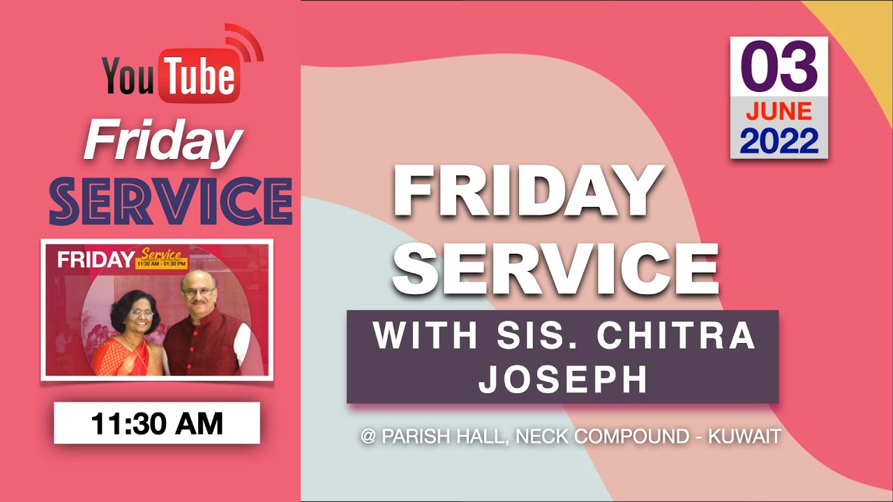 Thumbnail for Friday Service Live | Praise God Ministry | Sis. Chitra Joseph