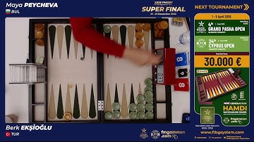 (SUPER FINAL) BERK EKŞİOĞLU vs MAYA PEYCHEVA