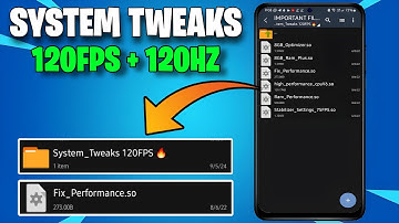 System Tweaks cpu/gpu performance +90fps || No Root Required!!