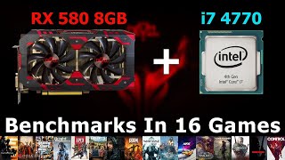 Can This GPU Game On Ultra Settings? i7 4770 + RX 580 8GB - Test In 16 Games