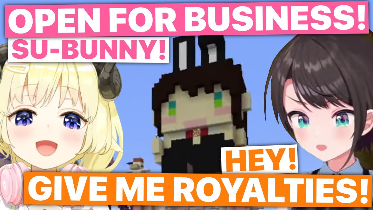 Subaru Demands Royalties From Watame For Her Su-Bunny Statue (Hololive) [Eng Subs]