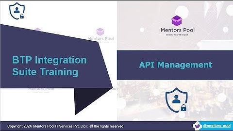 SAP API Management Training 2025 | API-M in SAP Integration Suite | Secure, Scale & Manage APIs