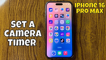 How to Set a Camera Timer iPhone 16 Pro Max #new