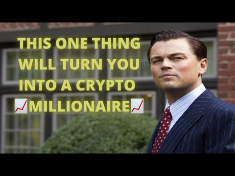 THIS STRATEGY WILL TURN YOU INTO A CRYPTO MILLIONAIRE QUICKER THAN YOU EXPECT
