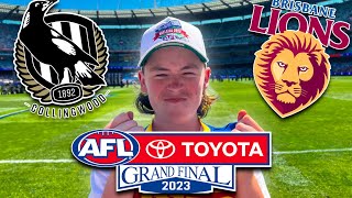 EP.26 / 2023 AFL GRAND FINAL VLOG!!! COLLINGWOOD BECOME PREMIERS, LIONS HEARTBREAK..